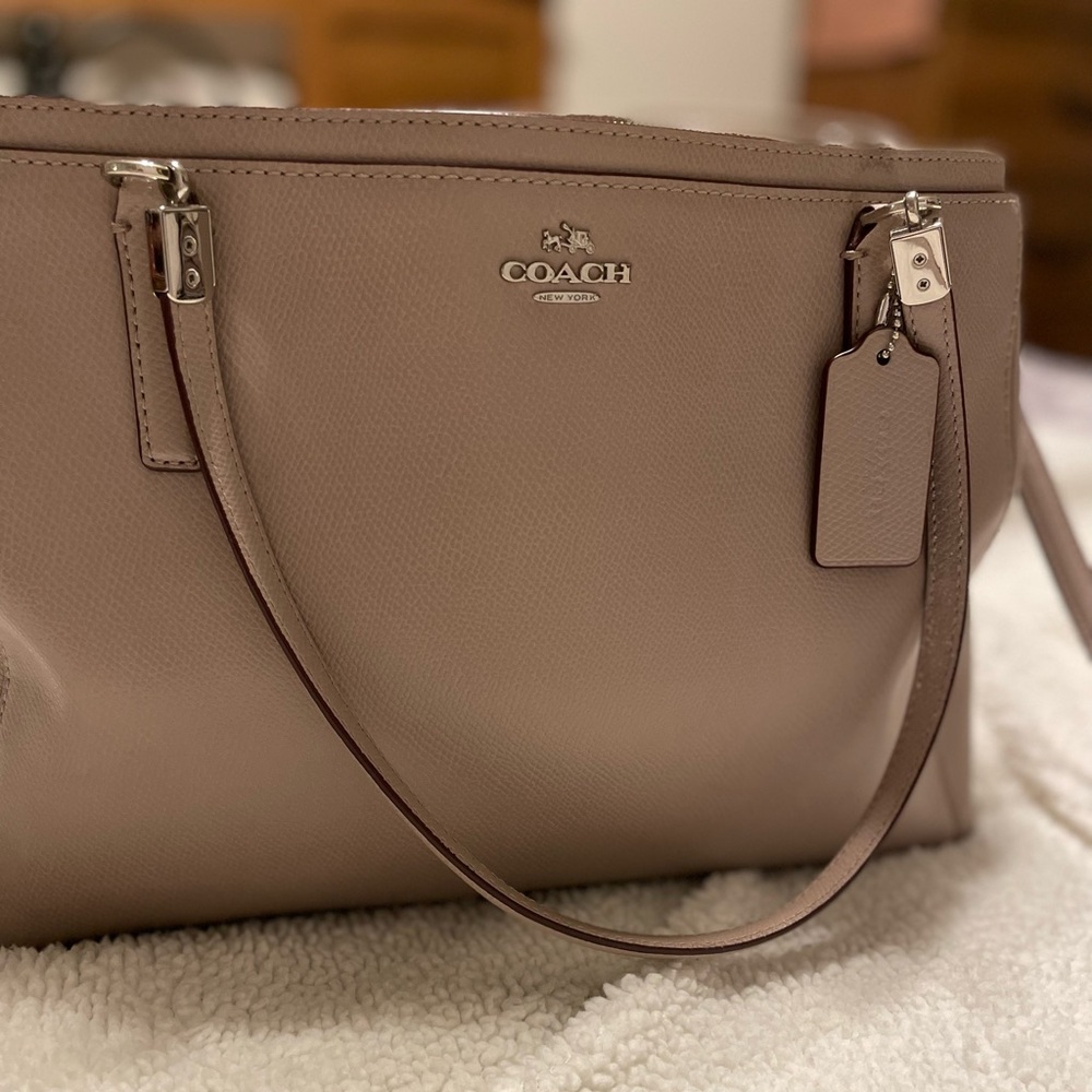 Coach Women's Tan Leather Bag
